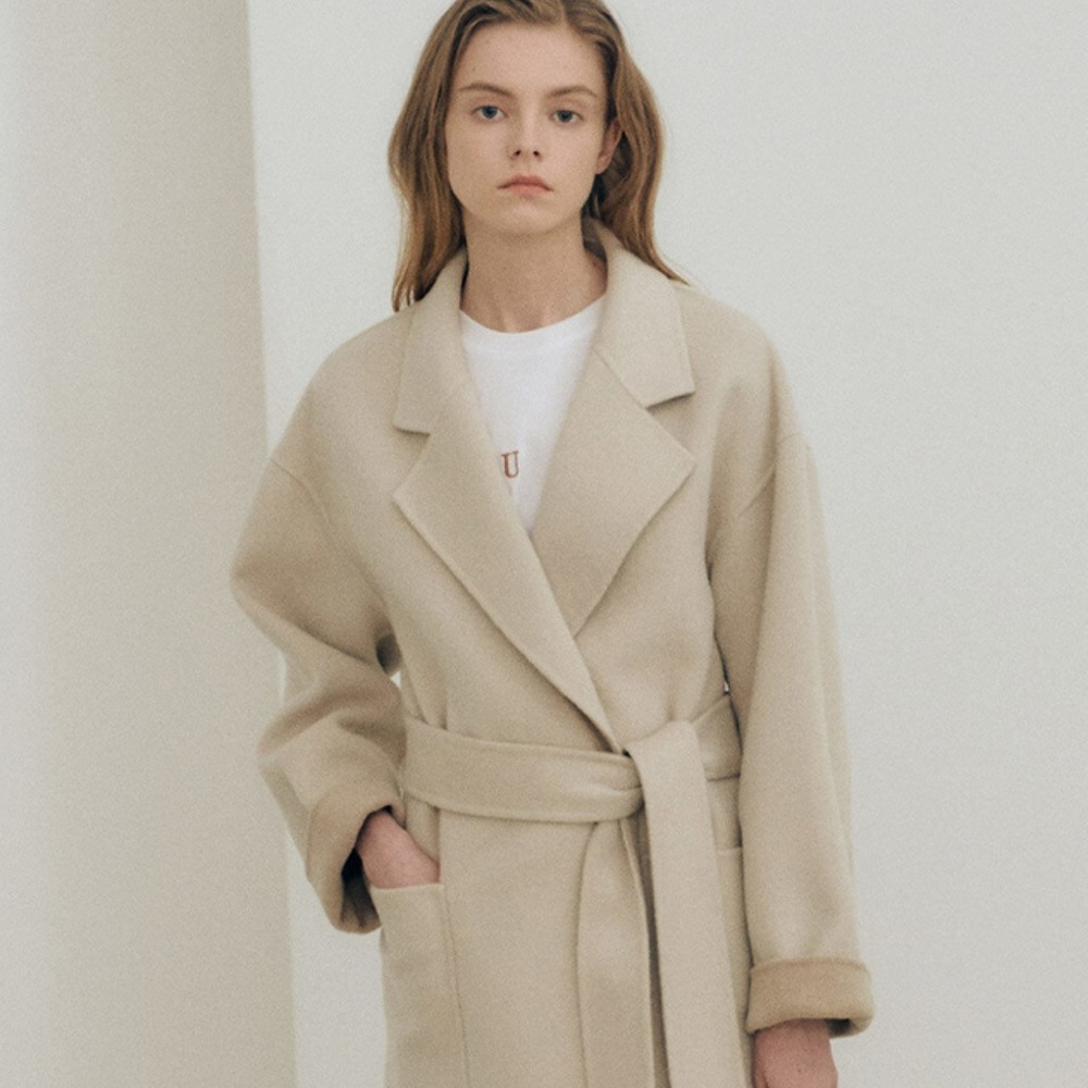 Double sided coat. From a Korean brand Loeuvre - Picture 7 of 11